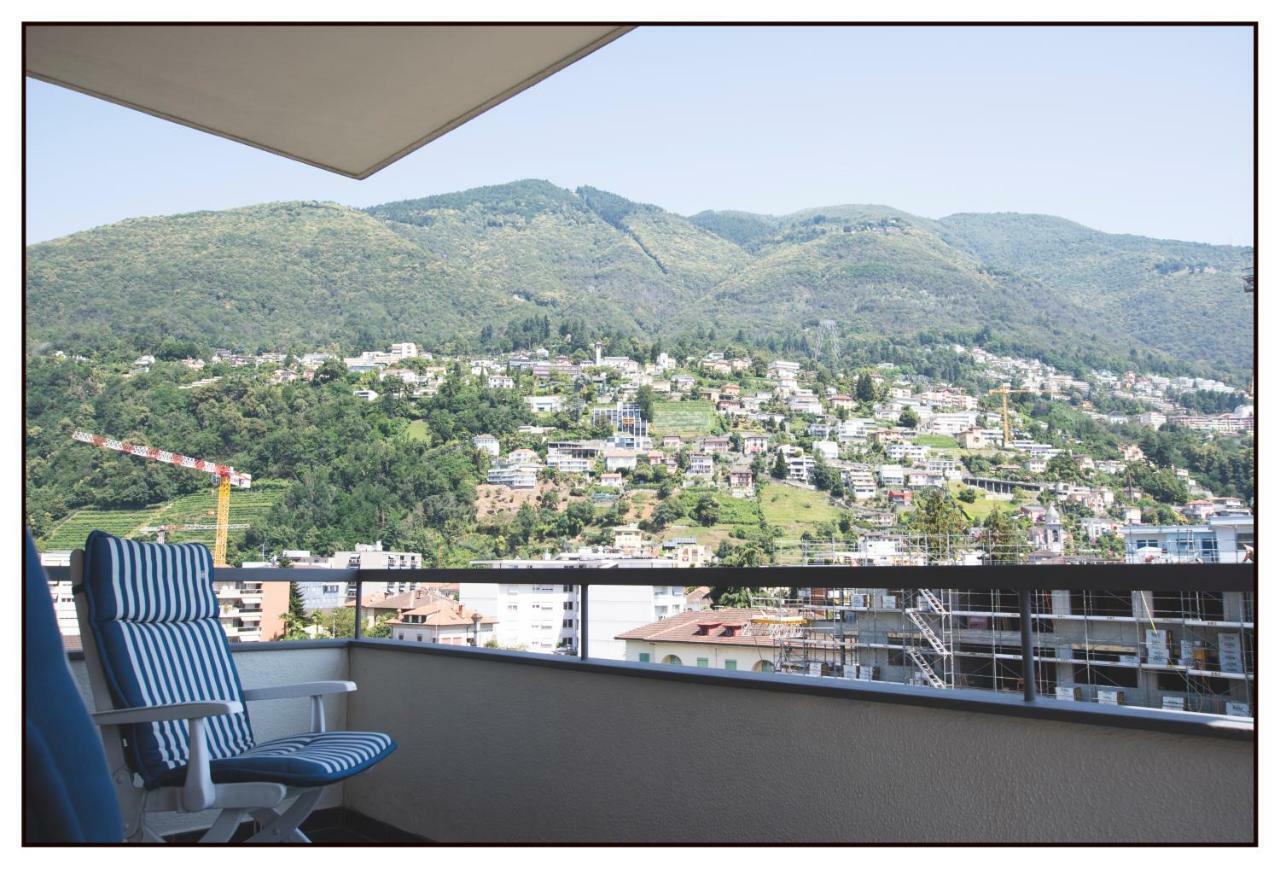 Schoene Ferienwohnung Mit Panoramablick لوكارنو المظهر الخارجي الصورة